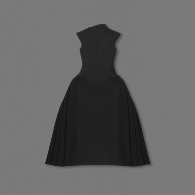 Elegant Women's SB3330 Kimshein Sleeveless Tea-Length Dress Simple Style and Other Popular Elements for Formal Occasions