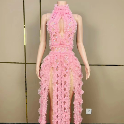 Guangdong's Summer Backless Party Dress for Advanced Performance of Elegant Women's Upscale Sophisticated Style