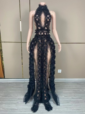 Guangdong's Summer Backless Party Dress for Advanced Performance of Elegant Women's Upscale Sophisticated Style