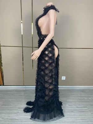 Guangdong's Summer Backless Party Dress for Advanced Performance of Elegant Women's Upscale Sophisticated Style