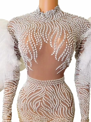 kimsheinfashion AD1895 end Performance Mini Dress for Women at Sexy Nightclubs and Elegant Pearl Birthday Celebrations