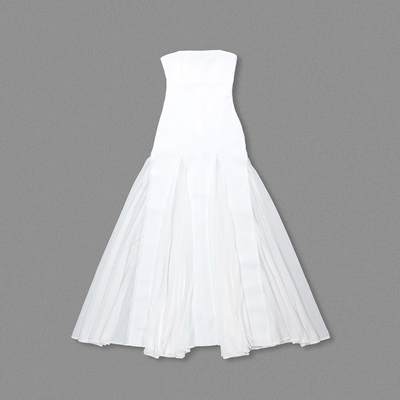 SB3307 Single Shoulder Solid Color Slim Bandage Dress for Birthday Party Summer Fashion Dress Made of Polyester Material