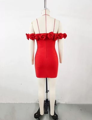 Kimshein Women's Fashion Flower Bandage Dress 7-Day Fast Sampling with Intelligent Tracking from Guangdong