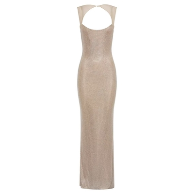 SB3322 Fashion Water Diamond Beaded Long Elegant Party Dress Backless Birthday Women's Sexy Evening Gown for Big Events