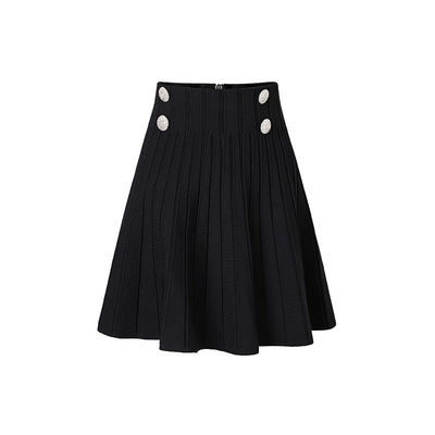 SR2301 Birthday Outfit Stylish and Elegant Pleated Dress in Picture Color with Two-Piece Set