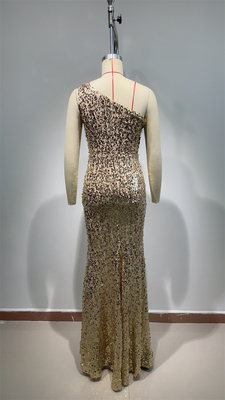ED2671 Sleeveless Evening Dress with Beaded Rhinestones and Velvet Front Closure Luxurious Swarovski Crystal Evening Gown