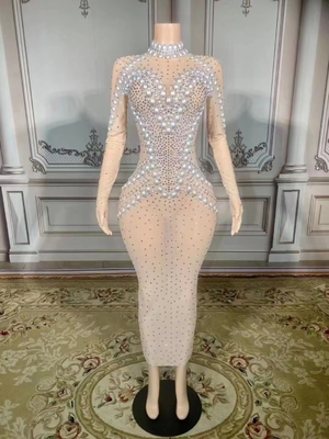 100 AD1826 Long Sleeve Evening Dress A Must-Have for Your Modern and Sophisticated Dance Wardrobe