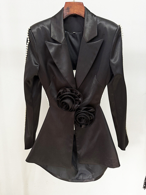 SR2278 Elegant Women's Fashion Suit Spring Two-piece Pearl Suit Pants Women for Spring Season from Guangdong