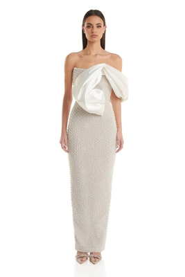 Customized Long Party Dress with Elegant Hollow Out and Off-Shoulder Design ED2657 Style Sparkling Sequins Elegant Design