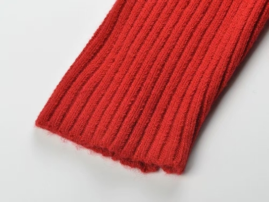 A-Line Party Dress in Vibrant Red for Women's Spring Dress KD2348 Knitwear Dress