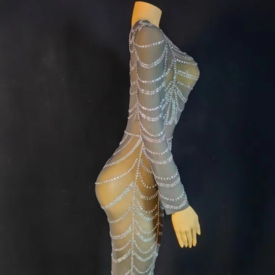 AD1841 Long Sleeve Evening Dress A Stunning Choice for Adults Who Want to Make a Statement at Parties and Nightclubs
