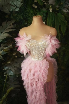 Kimsheinfashion AD2265 Mesh Dress Great for Birthdays Concerts and Weddings 100 Pieces kimsheinfashion