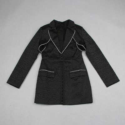 Autumn Mini Dress Set SR2270 Kimshein Black Vest Dress with Sports Jacket and Fashionable from Chinese