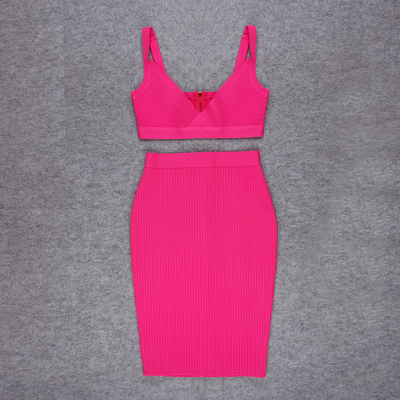 Sell Summer Casual Dress Top Fashion Bodycon Sexy Dress for Women Nightclub Elegant Maxi Dress Set B2B Shipping