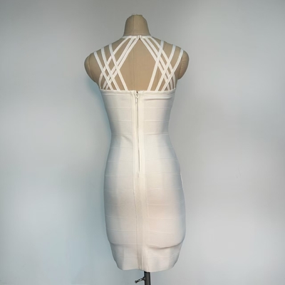 Customizable Logo Women's Short Party Dress with Butt Protector for Bride's Wedding Dress Sleeveless Eco-Friendly Design