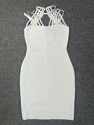 Customizable Logo Women's Short Party Dress with Butt Protector for Bride's Wedding Dress Sleeveless Eco-Friendly Design
