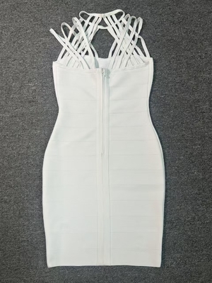 Customizable Logo Women's Short Party Dress with Butt Protector for Bride's Wedding Dress Sleeveless Eco-Friendly Design
