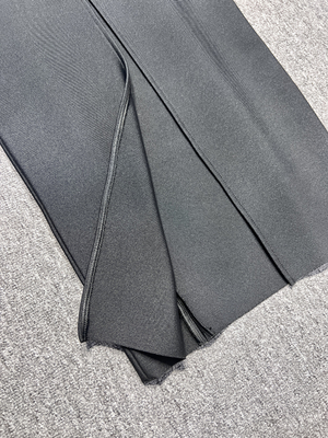 Kimsheinfashion SB3256 Women's Bandage Skirt Elegant and Stylish Party Skirt with Water Diamond Sexy High Slit Skirt 100