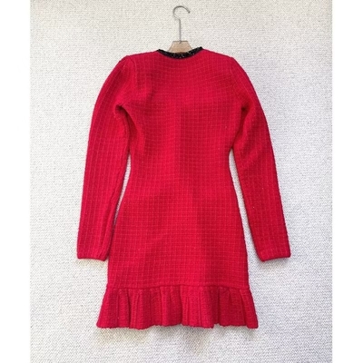 Spring Party Knitted Dress with Bow Tie KD2316 Women's Black Butterfly Bow Long Sleeve Dress in Wool Material