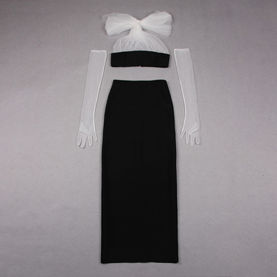 Summer Short Sleeve Two-Piece Set with Decorative Pleated Skirt SS2270 The Perfect Combination of Style and Comfort