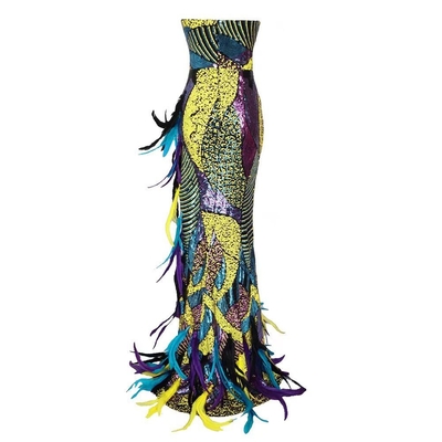 Sophisticated Occasions Sequin Dress in ED2534 Women's Luxury Evening Wear with Natural Waistline