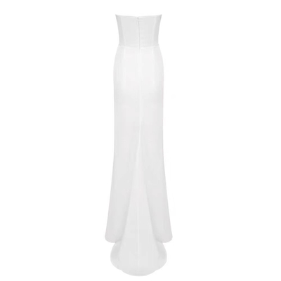 7-Day Fast Sampling Intelligent Tracking Supported ED2584 Women's Pearl Embellished Maxi Dress for Formal Dance Party