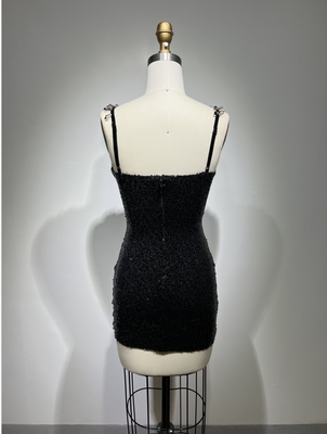 ED2486 Luxury Fashion Deep V-neck Sequin Sexy Evening Dress for Women Customizable Fast Shipping Limited Stock Exclusive Design
