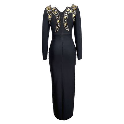 600 Spring LS2541 Kimshein Fashion Dress for Women Shiny Party Bandage Dress Limited Stock Spring Collection