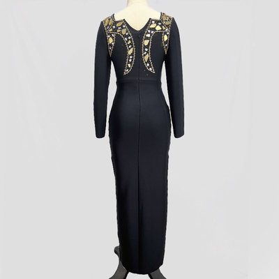 600 Spring LS2541 Kimshein Fashion Dress for Women Shiny Party Bandage Dress Limited Stock Spring Collection