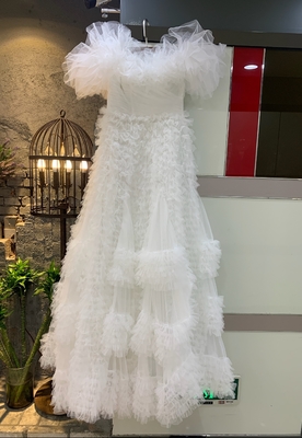 ED2497 Kimshein Fashion Elegant Luxurious Wedding Dress for Women's Elegant Party Evening Braid Method Loom Weaving