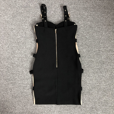 SB3081 Kimshein Fashion Party Wearing Sexy Mesh Dress Elegant Sleeveless Bandage Dress with Built-in Bra and No Sleeves