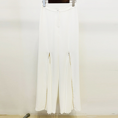 320g Fabric Weight H3361 Fashion Trend Spring Autumn 2-Piece Plus Size Long Pants Women's Suit with Vintage Style