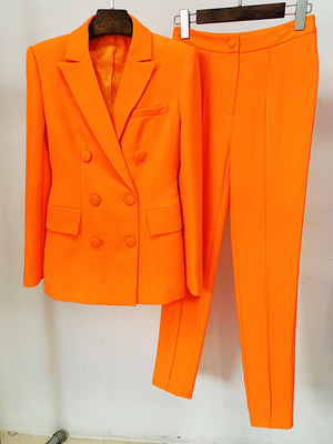 H3360 Elegant Women's Classic Luxury Two-Piece Set End Office Formal Wear from Guangdong in Plus Size