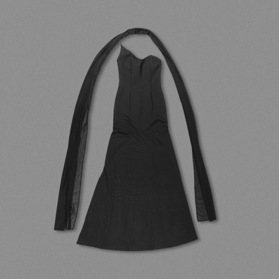 Summer end Sexy Women's Maxi Club Dress Tight Mesh Bandage Long Party Dress Off-shoulder Sleeveless Made in Guangdong