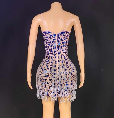 AD2272 Women's Fashion Net Fabric Water Diamond Sparkling Mini Skirt Goldsin Fashion with Intelligent Tracking Support