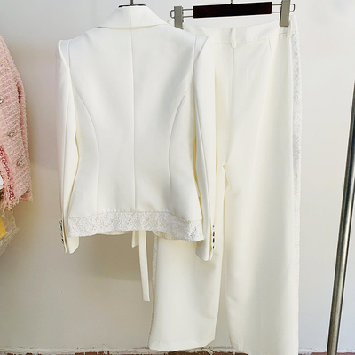 Dyeing Craft Long Sleeve Two-Piece Suit The Ideal Choice for Women's Professional and Sophisticated Look