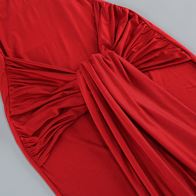 A-Line LS2384 Italian Stretch Satin Dress Elegant Women's Slim Fit Long Evening Gown Ladies Graceful 7 Days Fast Sampling