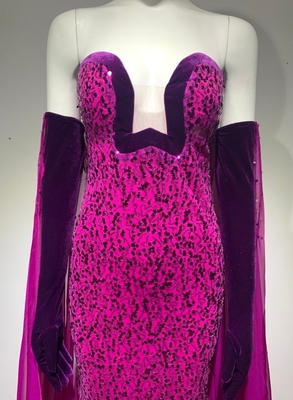 ED2394 Women's Off-Shoulder Shimmering Cocktail Dress A Perfect Blend of Elegance and Luxury for Formal Occasions