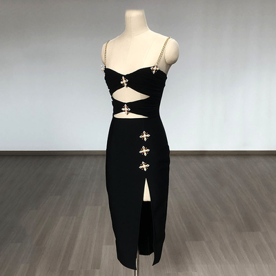 Summer Women's Casual Party Dress Bandage Maxi Dress SB2953 with Logo Customization