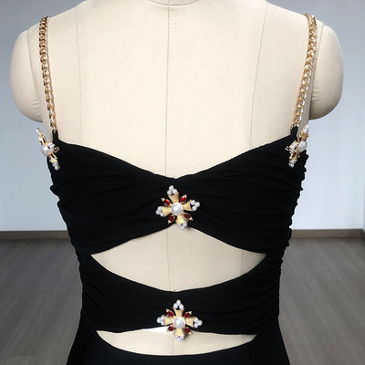 Summer Women's Casual Party Dress Bandage Maxi Dress SB2953 with Logo Customization