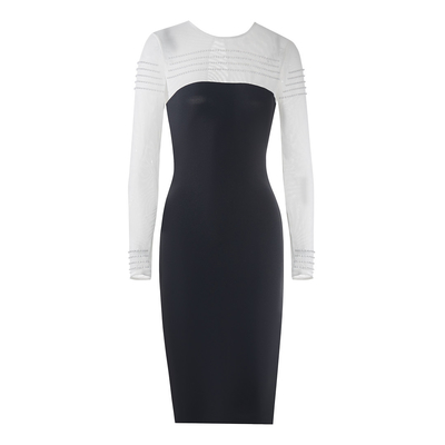 KIMSHEIN LS2563 Women's Customized Fashion Tight Dress Mini Party Dance Dress Pearl Bandage Skirt for Fashionable Attire