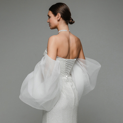 LS2230 White Off-Shoulder Raglan Sleeve Women's Party Club Wedding Dress with Flattering Silhouette and Sexy Elegance