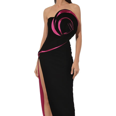 2024 Summer Elegant Women's 3D Floral Bandage Maxi Tight Party Skirt SB2936 for Manufacturing and Production Process