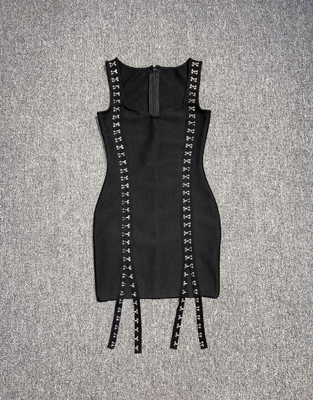 2024 Women's Sexy Lace Bodycon Club Party Evening Dress with Customized 3D Printing and Breathable Fabric