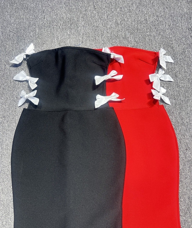Kimshein SB3344 Delightful Off-Shoulder Butterfly Bow Dress Perfect for Summer Celebrations and Gatherings