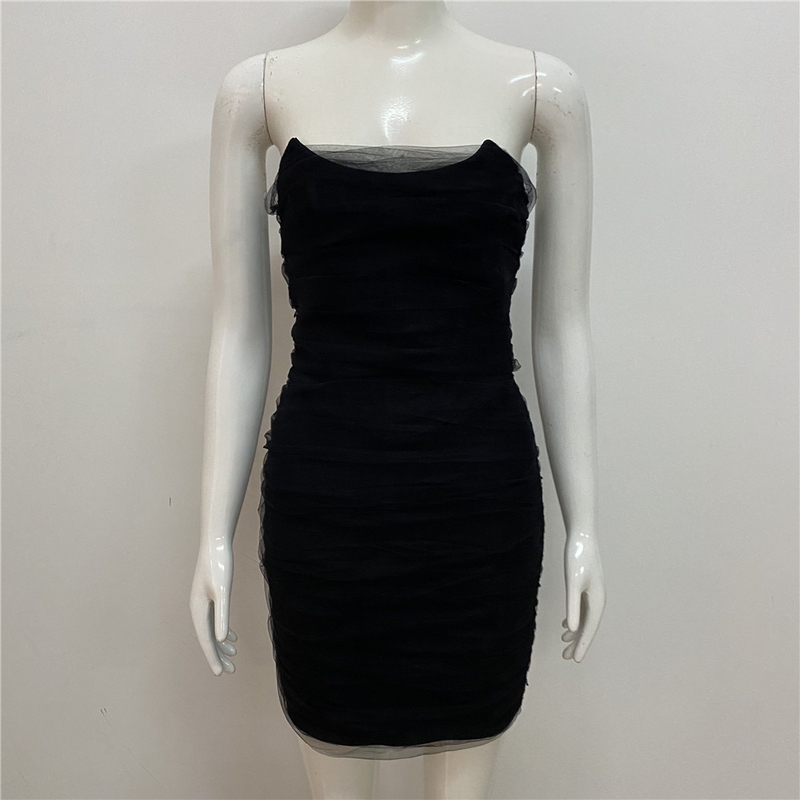 Stay Cool and Stylish in This Two-piece Club Dress for Women Made of Environmentally Friendly Polyester/Cotton Material