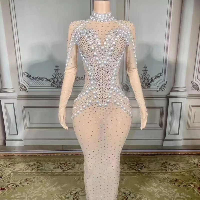 100 AD1826 Long Sleeve Evening Dress A Must-Have for Your Modern and Sophisticated Dance Wardrobe