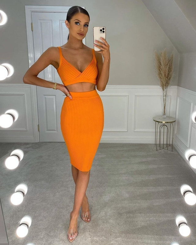 Sell Summer Casual Dress Top Fashion Bodycon Sexy Dress for Women Nightclub Elegant Maxi Dress Set B2B Shipping
