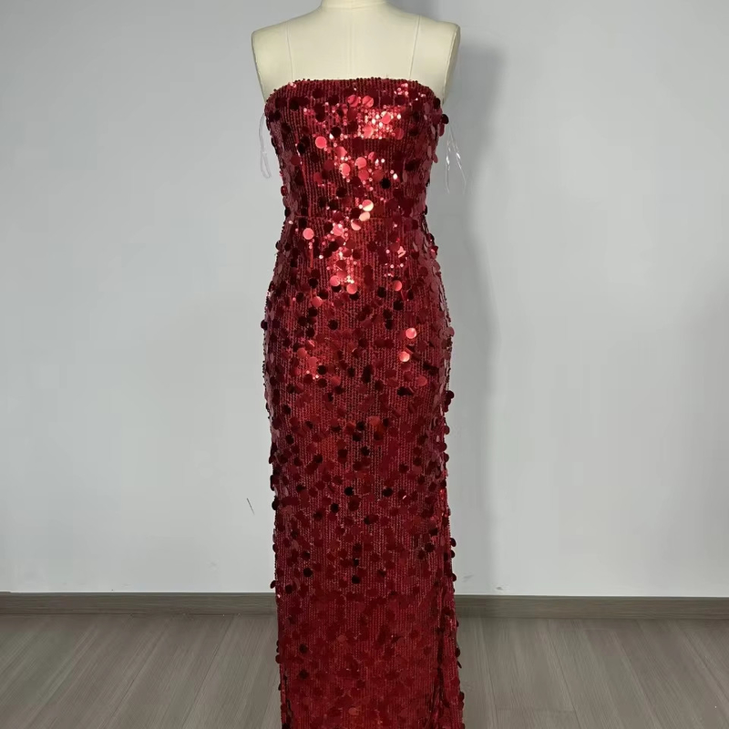 Luxurious Shimmering Maxi Dress by kimsheinfashion Perfect for Parties and Special Occasions