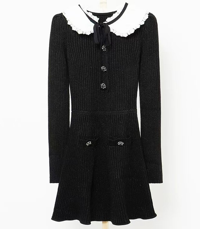 Kimshein Women's Knit Dress Fashion Sexy Party Mini Dress with No Decorations in Polyester/Spandex